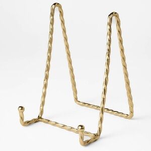 Twisted Brass Book Holder Gold - Threshold Studio McGee